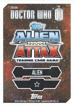 2013 Topps Alien Attax Doctor Who #98 Scarecrow Back
