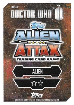 2013 Topps Alien Attax Doctor Who #99 Sea Devil Back