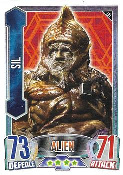 2013 Topps Alien Attax Doctor Who #101 Sil Front