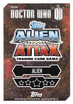 2013 Topps Alien Attax Doctor Who #109 Sutekh Back
