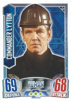 2013 Topps Alien Attax Doctor Who #130 Commander Lytton Front