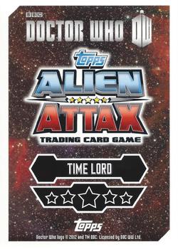 2013 Topps Alien Attax Doctor Who #203 Azmael Back