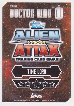 2013 Topps Alien Attax Doctor Who #211 The Third Doctor Back