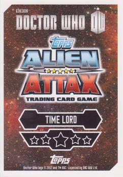 2013 Topps Alien Attax Doctor Who #215 The Seventh Doctor Back