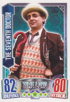 2013 Topps Alien Attax Doctor Who #215 The Seventh Doctor Front