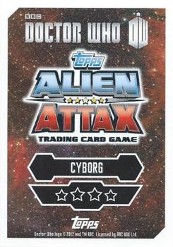 2013 Topps Alien Attax Doctor Who #232 Max Capricorn Back