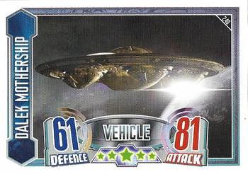 2013 Topps Alien Attax Doctor Who #240 Dalek Mothership Front
