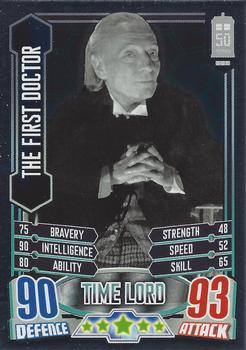 2013 Topps Alien Attax Doctor Who 50th Anniversary Edition #9 The First Doctor Front