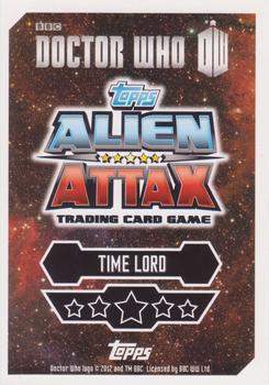 2013 Topps Alien Attax Doctor Who 50th Anniversary Edition #17 The Ninth Doctor Back