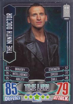 2013 Topps Alien Attax Doctor Who 50th Anniversary Edition #17 The Ninth Doctor Front