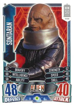 2013 Topps Alien Attax Doctor Who 50th Anniversary Edition #26 Sontaran Front