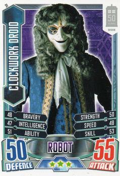 2013 Topps Alien Attax Doctor Who 50th Anniversary Edition #31 Clockwork Droid Front