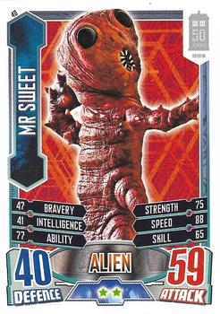2013 Topps Alien Attax Doctor Who 50th Anniversary Edition #40 Mr. Sweet Front