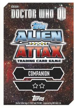 2013 Topps Alien Attax Doctor Who 50th Anniversary Edition #49 Polly Wright Back