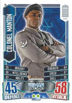 2013 Topps Alien Attax Doctor Who 50th Anniversary Edition #60 Colonel Manton Front