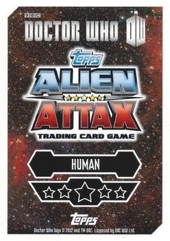 2013 Topps Alien Attax Doctor Who 50th Anniversary Edition - Timeless Moments #TM20 Charles Dickens Back