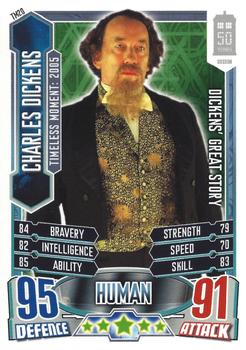 2013 Topps Alien Attax Doctor Who 50th Anniversary Edition - Timeless Moments #TM20 Charles Dickens Front