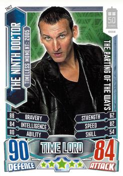 2013 Topps Alien Attax Doctor Who 50th Anniversary Edition - Timeless Moments #TM22 The Ninth Doctor Front