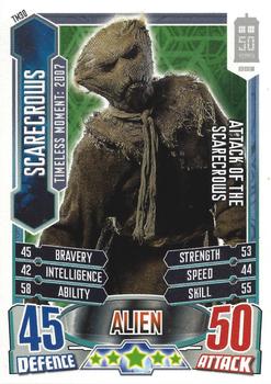 2013 Topps Alien Attax Doctor Who 50th Anniversary Edition - Timeless Moments #TM30 Scarecrows Front