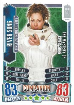 2013 Topps Alien Attax Doctor Who 50th Anniversary Edition - Timeless Moments #TM36 River Song Front