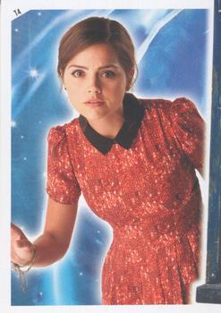 2013 Topps Alien Attax Doctor Who 50th Anniversary Edition - Tardis Puzzle Cards #T4 Clara Oswald Front