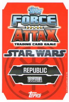 2012 Topps Star Wars Force Attax Series 3 #18 Governor Roshti Back