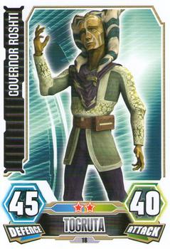 2012 Topps Star Wars Force Attax Series 3 #18 Governor Roshti Front