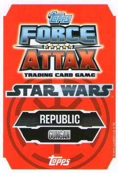 2012 Topps Star Wars Force Attax Series 3 #20 Boss Lyonie Back