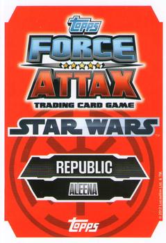 2012 Topps Star Wars Force Attax Series 3 #23 Orphne Back