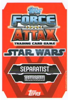 2012 Topps Star Wars Force Attax Series 3 #95 Carnac Back