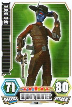 2012 Topps Star Wars Force Attax Series 3 #134 Cad Bane Front