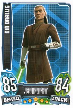 2013 Topps Force Attax Star Wars Movie Edition Series 4 #6 Cin Drallig Front