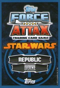 2013 Topps Force Attax Star Wars Movie Edition Series 4 #49 Coruscant Underworld Police Back