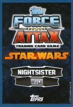 2013 Topps Force Attax Star Wars Movie Edition Series 4 #97 Old Daka Back