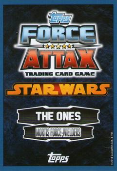 2013 Topps Force Attax Star Wars Movie Edition Series 4 #124 Mortis Daughter Back