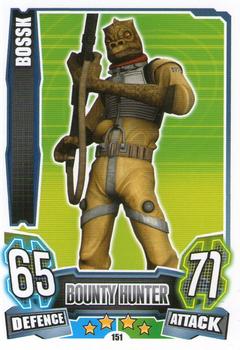 2013 Topps Force Attax Star Wars Movie Edition Series 4 #151 Bossk Front