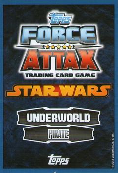 2013 Topps Force Attax Star Wars Movie Edition Series 4 #157 Hondo Ohnaka Back
