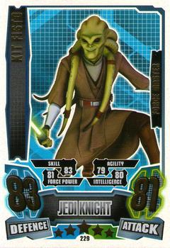 2013 Topps Force Attax Star Wars Movie Edition Series 4 #229 Kit Fisto Front
