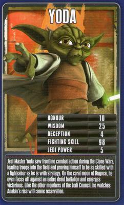 Rise of the Bounty Hunters Top Trumps card game Star Wars Clone Wars 