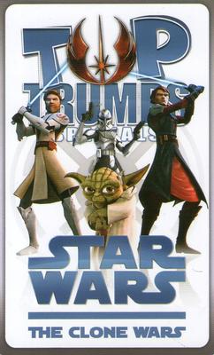 2008 Top Trumps Star Wars The Clone Wars #NNO Title Card Front