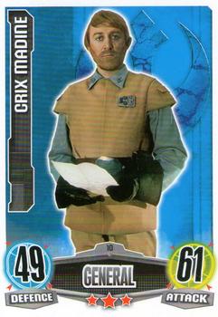 2012 Topps Star Wars Force Attax Movie Edition Series 1 #10 Crix Madine Front