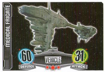 2012 Topps Star Wars Force Attax Movie Edition Series 1 #24 Medical Frigate Front