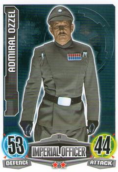 2012 Topps Star Wars Force Attax Movie Edition Series 1 #31 Admiral Ozzel Front