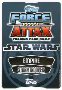 2012 Topps Star Wars Force Attax Movie Edition Series 1 #37 Snowtrooper Back