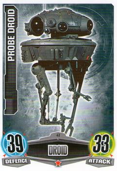 2012 Topps Star Wars Force Attax Movie Edition Series 1 #41 Probe Droid Front