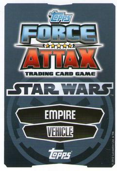 2012 Topps Star Wars Force Attax Movie Edition Series 1 #48 Imperial Shuttle Back