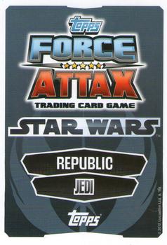 2012 Topps Star Wars Force Attax Movie Edition Series 1 #74 Kit Fisto Back