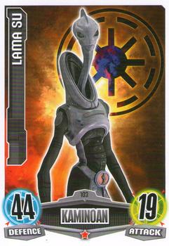 2012 Topps Star Wars Force Attax Movie Edition Series 1 #103 Lama Su Front