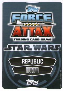 2012 Topps Star Wars Force Attax Movie Edition Series 1 #110 Shmi Skywalker Back