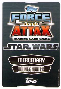 2012 Topps Star Wars Force Attax Movie Edition Series 1 #147 Zam Wesell Back